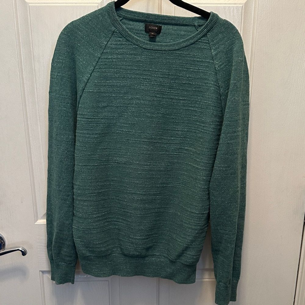 J. Crew Teal Women’s Crewneck Sweater Size Medium